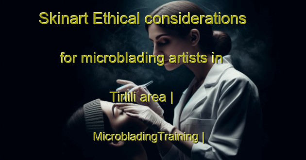 Skinart Ethical considerations for microblading artists in Tirlili area | MicrobladingTraining | MicrobladingClasses | SkinartTraining-Chad